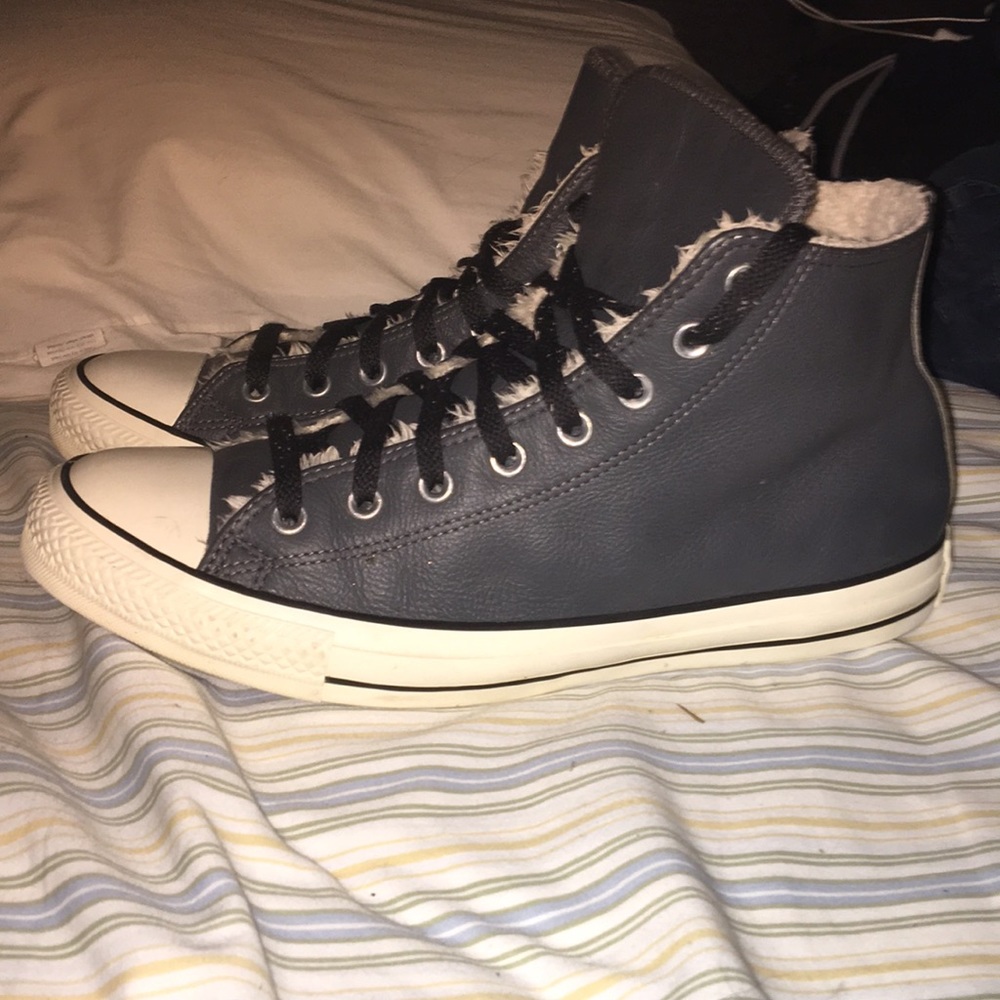 Converse black all stars size 12